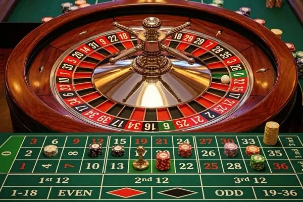 Pantalla de tragamonedas mostrando rodillos en movimiento en un casino de Bogotá